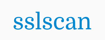 Sslscan Logo